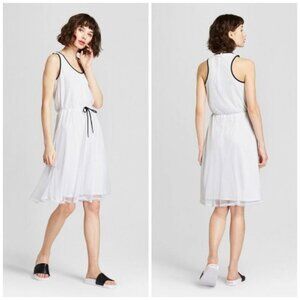 NWOT Hunter White Mesh Tennis Dress Size S
